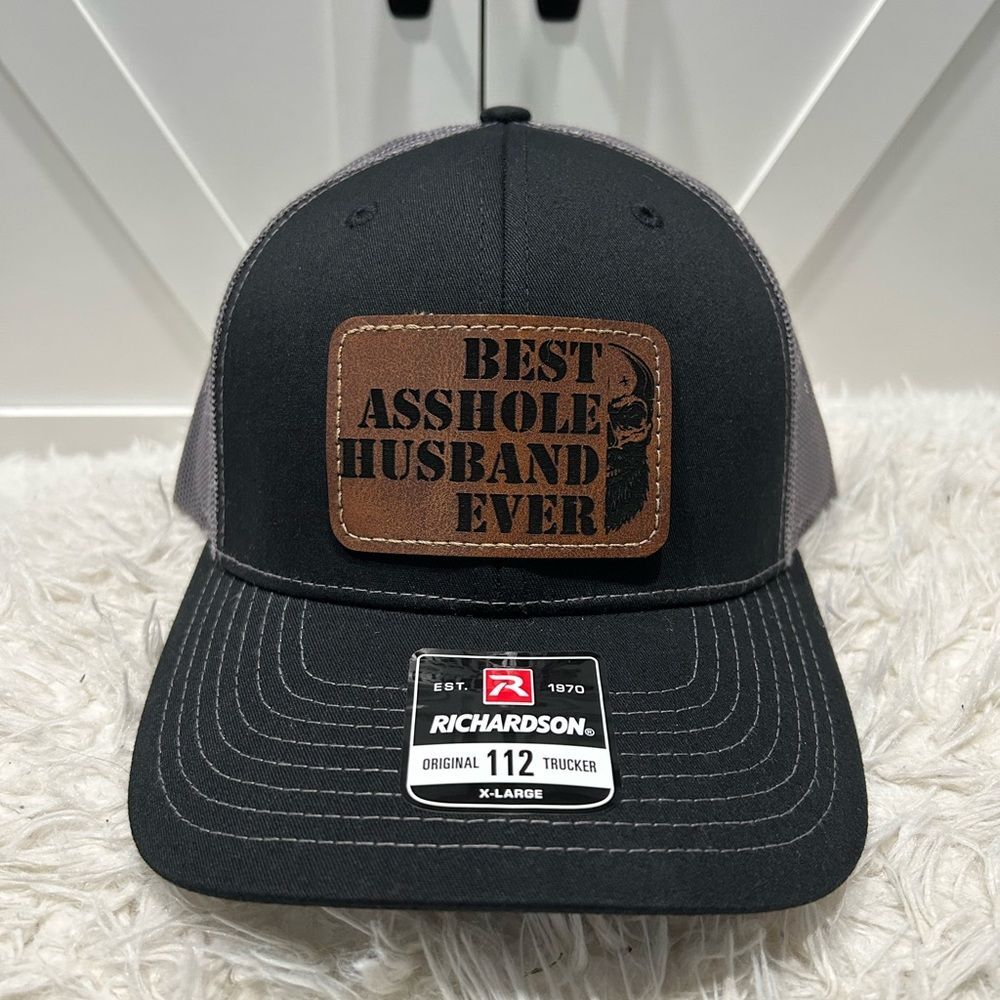Best As*hole husband ever. Trucker SnapBack hat.